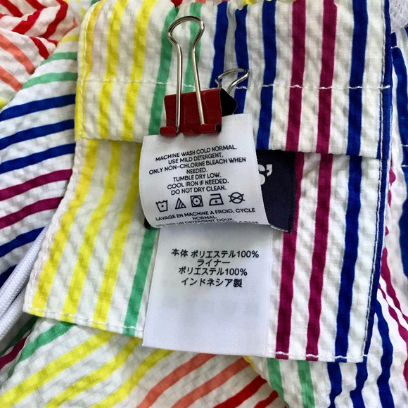 Lands' End NWT Seersucker Volley Swim Trunk Men Various - Picture 12 of 15